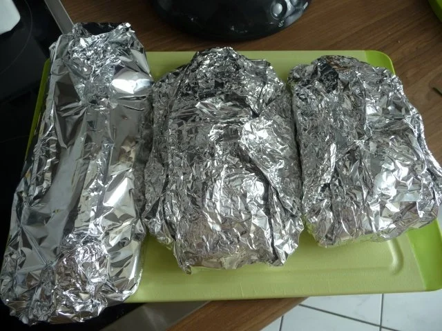 Grillen : Verpackte Forelle mit Spargel aus der Folie... - Rezept - Bild Nr. 5