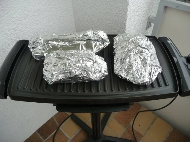 Grillen : Verpackte Forelle mit Spargel aus der Folie... - Rezept - Bild Nr. 7