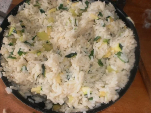 Hähnchenbrust in Speckmantel ~ Gemüsereis ~ Kräuterkäsesauce - Rezept - Bild Nr. 15