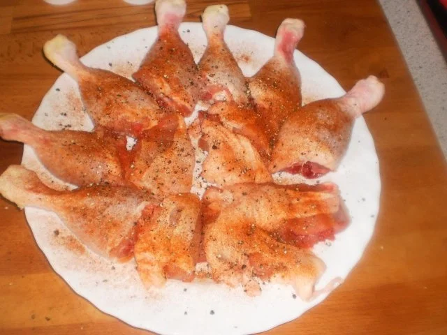 Hähnchenkeulchen ~ Nudelauflauf - Rezept - Bild Nr. 4