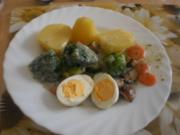 Eierragout in Petersilien-Béchamel - Rezept