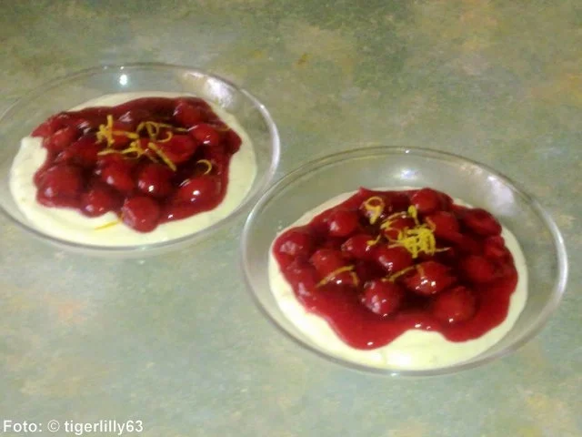Kirsch-Quark-Dessert - Rezept - Bild Nr. 2