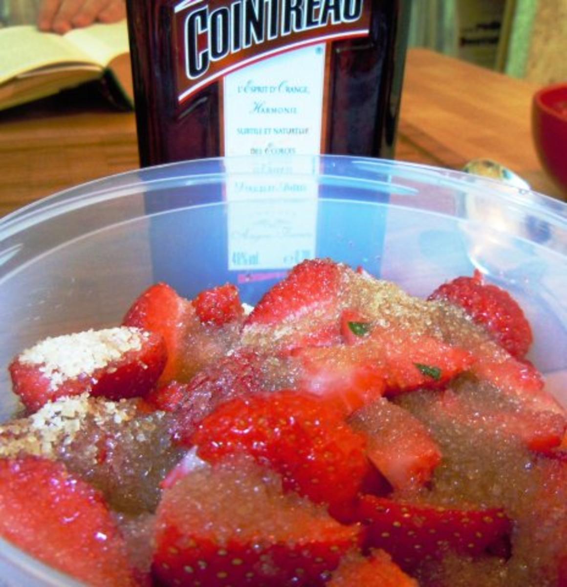 Erdbeeren mit Kokos-Sahne - Rezept - Bild Nr. 3