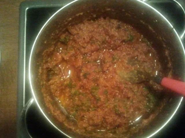 Rezept: Tomatenpesto / Pesto Rosso Bild Nr. 5 Tomatenpesto / Pesto Rosso - Rezept - Bild Nr. 5