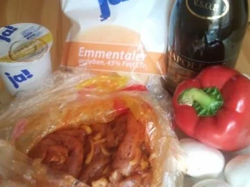 Gyros mit Metaxasoße - Rezept - Bild Nr. 3