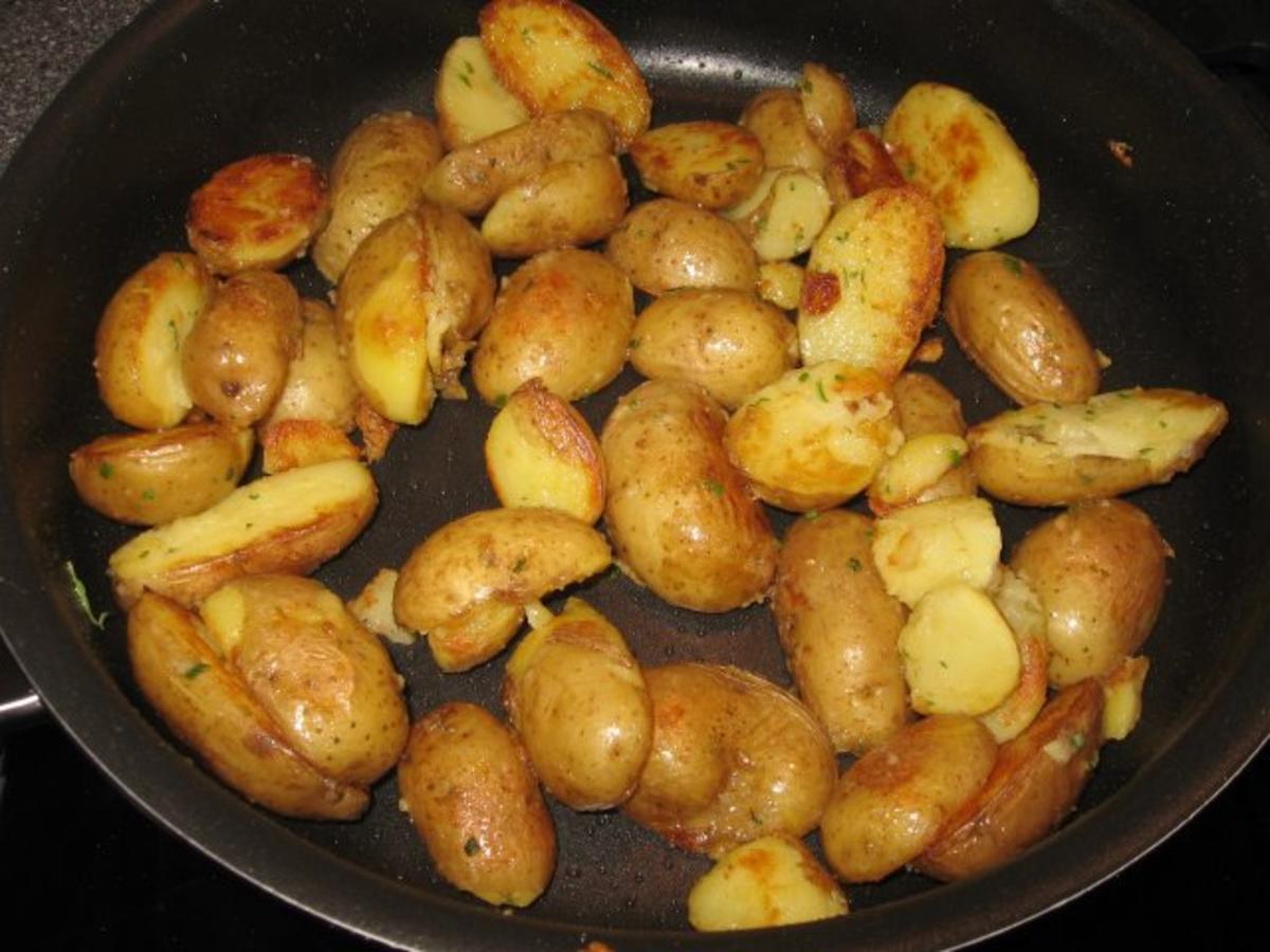 Rosmarin-Kartoffeln gebraten - Rezept - Bild Nr. 6