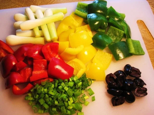 Paprika mit Frühlings-Zwiebeln ... - Rezept - Bild Nr. 3