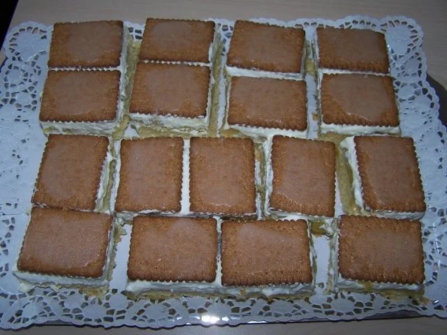 Kekse auf Rhabarber - Rezept