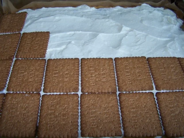 Kekse auf Rhabarber - Rezept - Bild Nr. 7