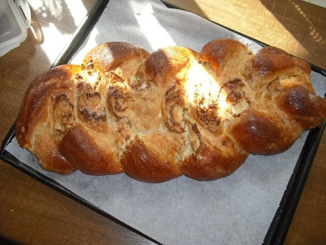 Nuss-Hefezopf - Rezept