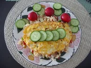 Resteverwertung : ... ein bunter Teller - Rezept