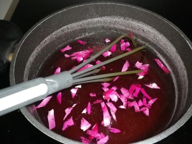 Rosen - Wein - Gelee - Rezept - Bild Nr. 3