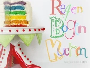 Regenbogenkuchen - Rezept