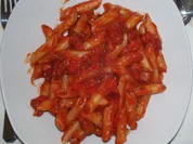 Tomatiger Würstchengulasch mit Paprika - Rezept