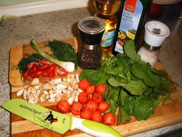 Rezept: Ruccolasalat Bild Nr. 2 Ruccolasalat - Rezept - Bild Nr. 2