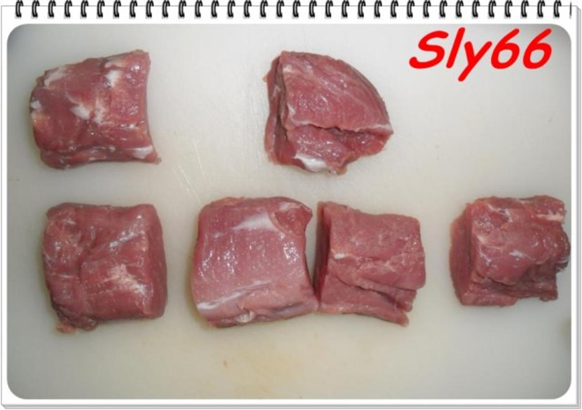 Fleischgerichte:Schweinemedaillons mit Grünem Spargel - Rezept - Bild Nr. 4