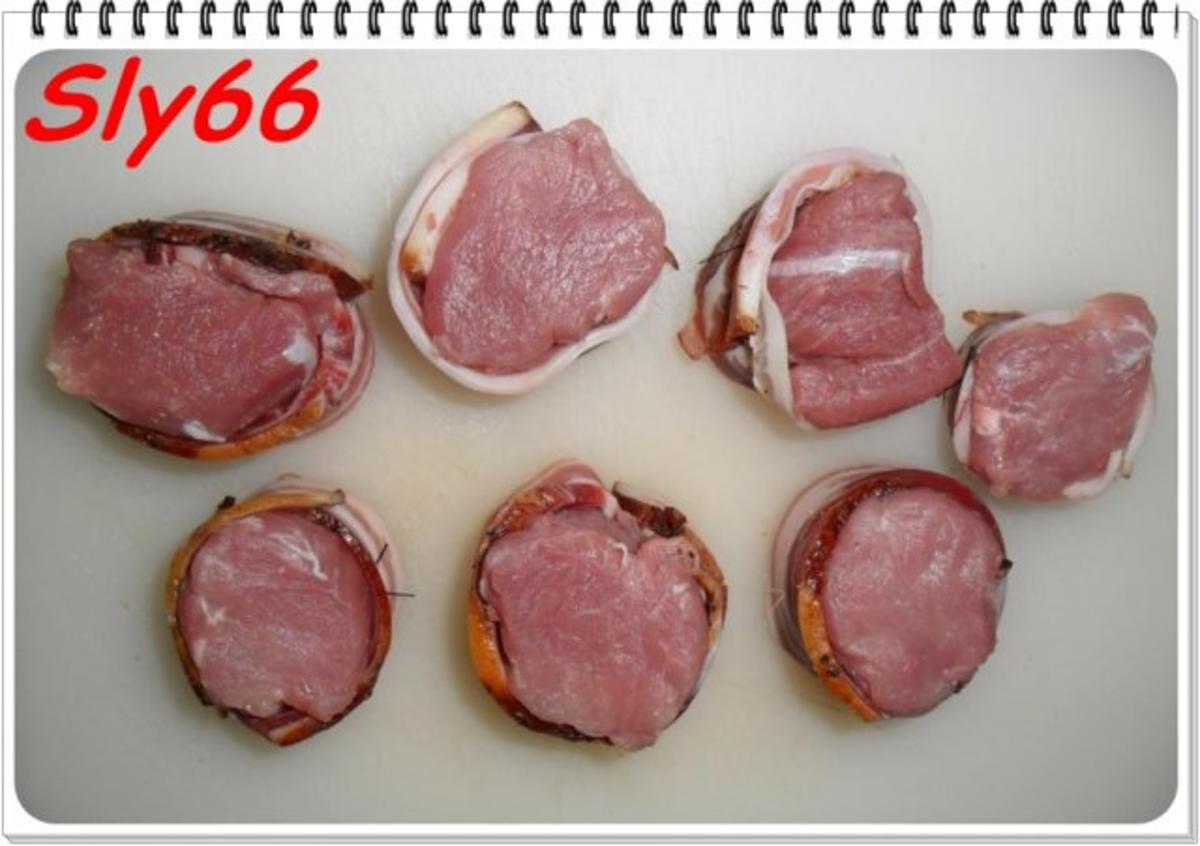 Fleischgerichte:Schweinemedaillons mit Grünem Spargel - Rezept - Bild Nr. 7