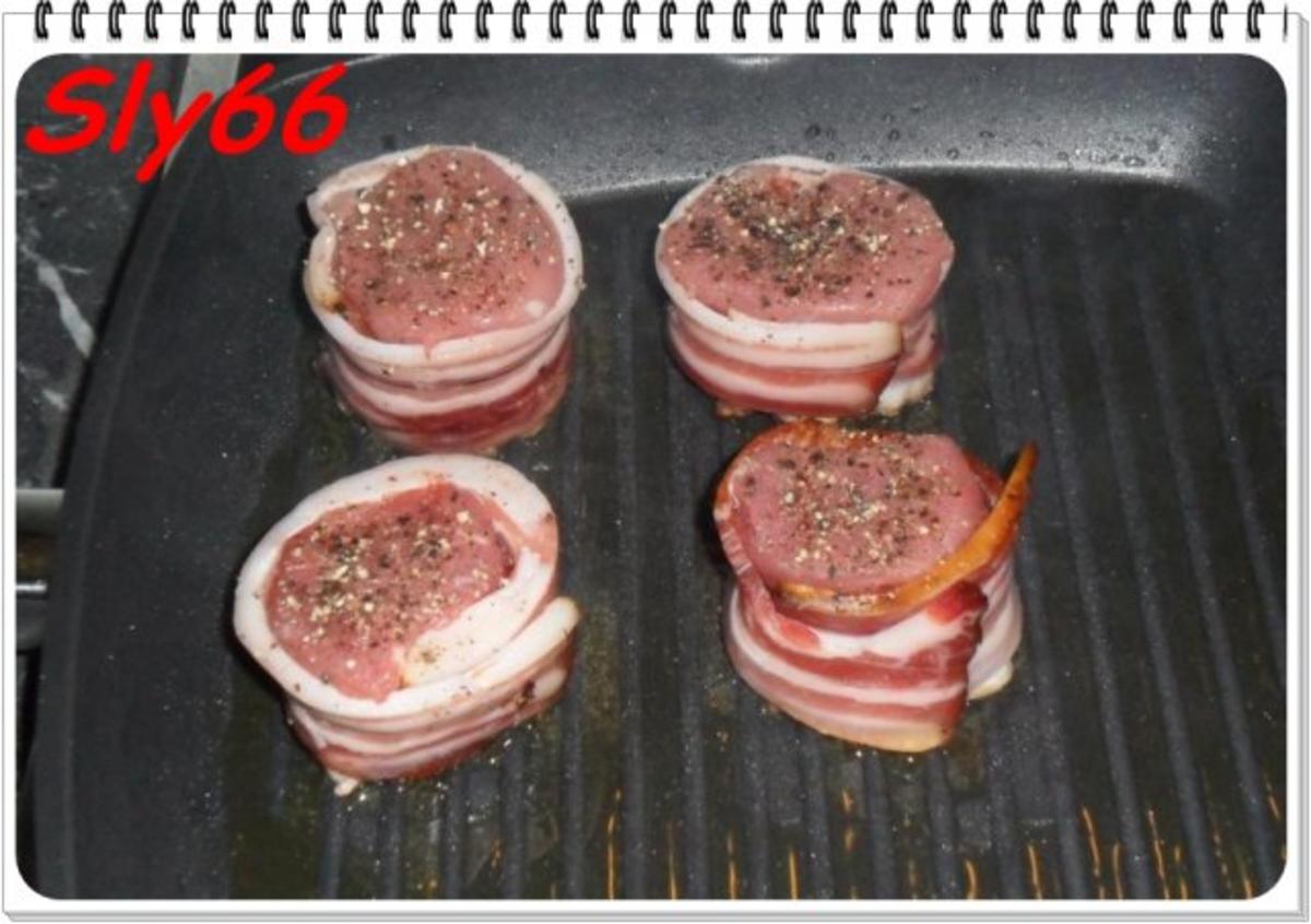 Fleischgerichte:Schweinemedaillons mit Grünem Spargel - Rezept - Bild Nr. 16