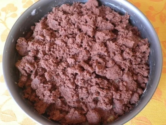 Kleiner Birnen - Schoko - Kuchen + "Nebenprodukt" ;-)) - Rezept - Bild Nr. 4