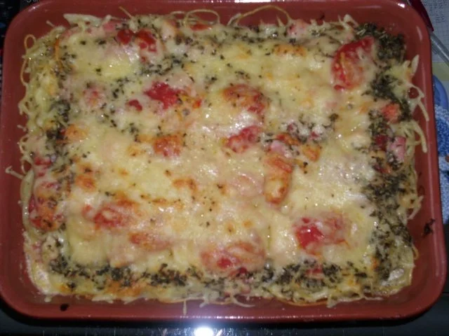 Spaghetti-Auflauf - Rezept