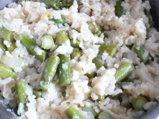 Rezept: Spargel - Risotto mit Schnitzel Bild Nr. 6 Spargel - Risotto mit Schnitzel - Rezept - Bild Nr. 6