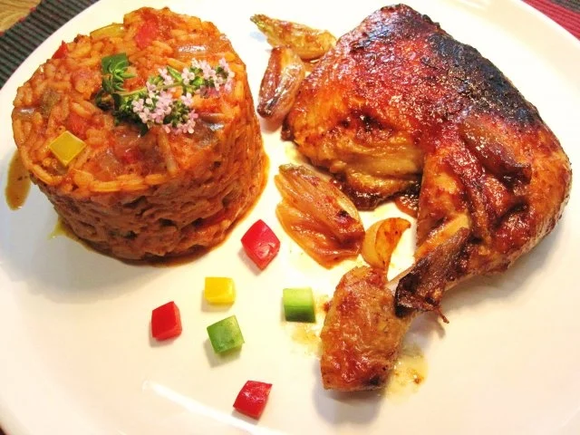 Rezept: Hähnchenschenkel "scharf" ... Bild Nr. 7 Hähnchenschenkel "scharf" ... - Rezept - Bild Nr. 7