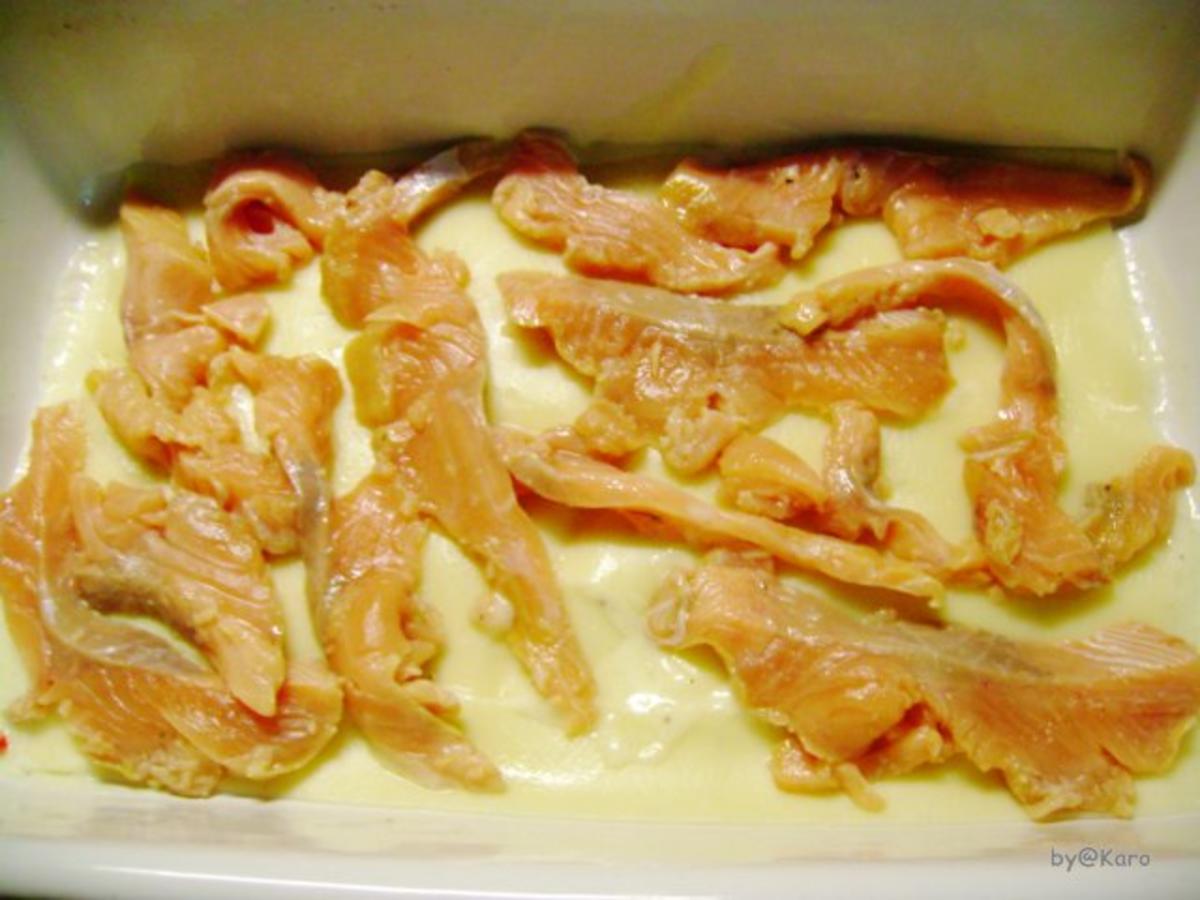 Spargel: Weisse Spargel Lasagne mit Lachs - Rezept - Bild Nr. 4