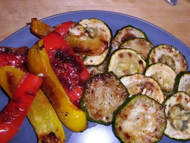 Antipasti- Zucchini und Paprika - Rezept