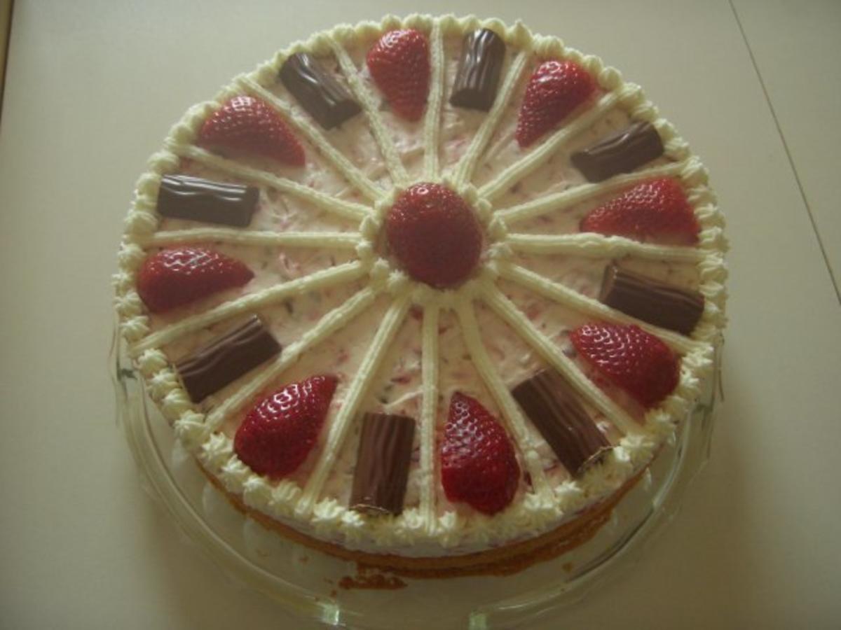 Erdbeer-Joghurette Torte - Rezept - Bild Nr. 2