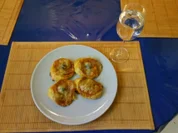 Gebäck: Pikante Ajvar-Schnecken - Rezept