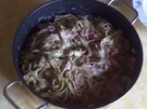 Grüne Schinkennudeln - Rezept