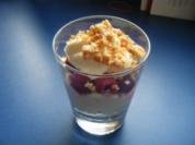 Kirsch- Knusper- Becher - Rezept