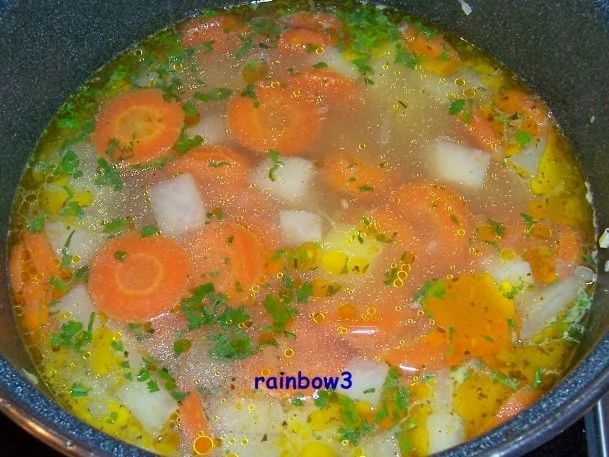 Rezept: Kochen: Gemüsesuppe Bild Nr. 7 Kochen: Gemüsesuppe - Rezept - Bild Nr. 7