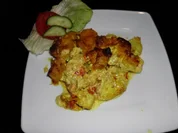 Überbackenes Curryhähnchen - Rezept