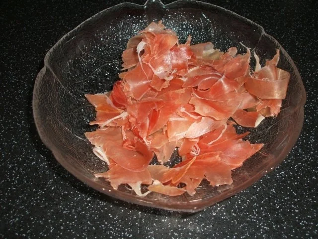 Spargelpfanne mit Rucola, Schinken und Parmesan - Rezept - Bild Nr. 5