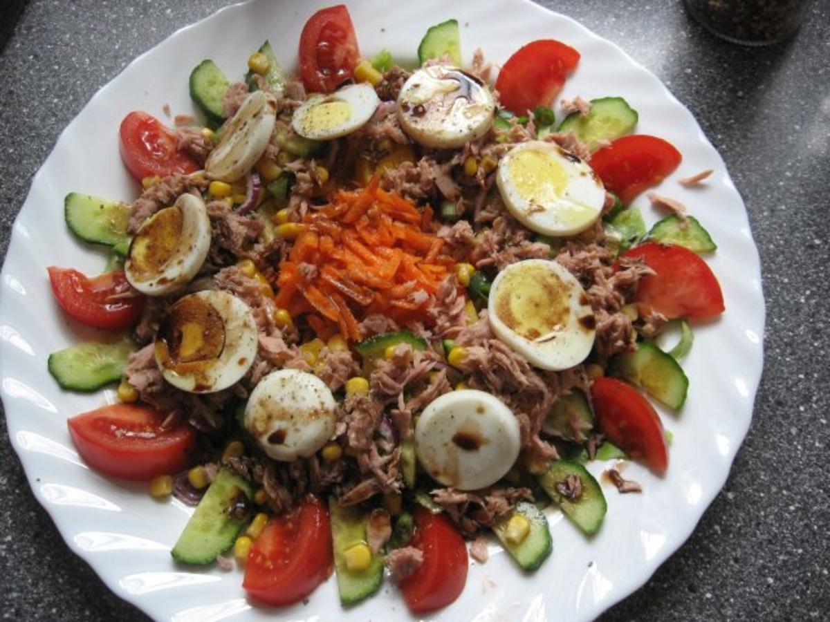Gemischter Salat mit Thunfisch Rezepte - kochbar.de