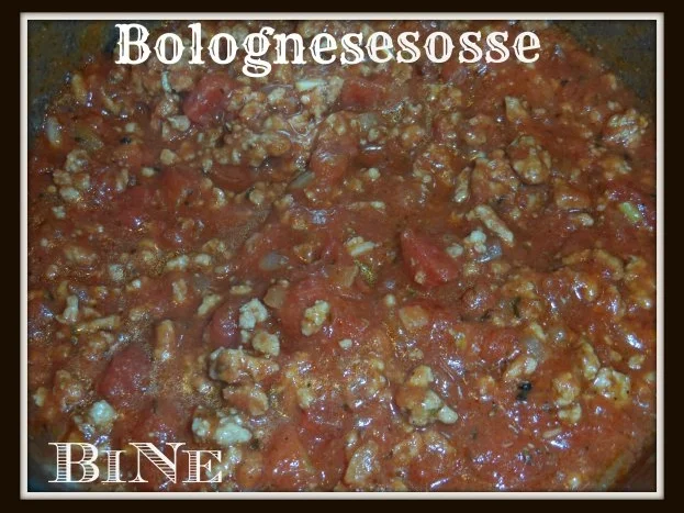 Rezept: BiNe` S BOLOGNESESOSSE BiNe` S BOLOGNESESOSSE - Rezept