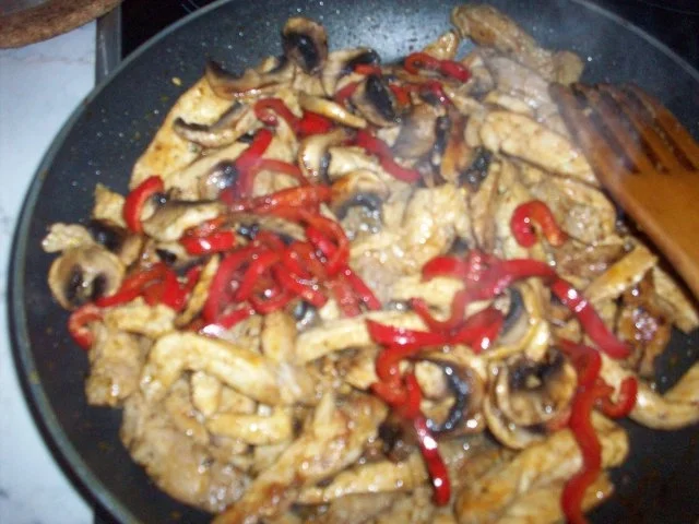 Rezept: Gyros überbacken Bild Nr. 4 Gyros überbacken - Rezept - Bild Nr. 4