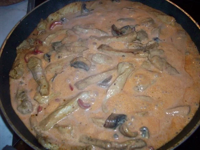 Rezept: Gyros überbacken Bild Nr. 6 Gyros überbacken - Rezept - Bild Nr. 6