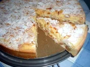 Torte: Rhabarber-Mandel-Quark-Torte - Rezept