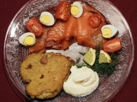 Kartoffelpuffer mit Lachs - "Wowi im Schlafrock" (Désirée Nick) - Rezept