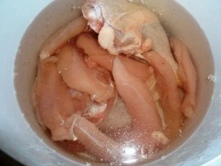 Rezept: Hähnchenkeulen im Bräter geräuchert Bild Nr. 2 Hähnchenkeulen im Bräter geräuchert - Rezept - Bild Nr. 2