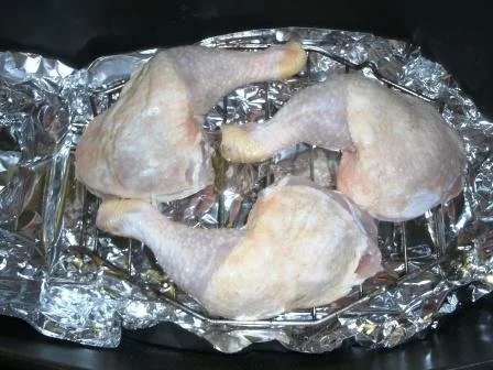 Rezept: Hähnchenkeulen im Bräter geräuchert Bild Nr. 6 Hähnchenkeulen im Bräter geräuchert - Rezept - Bild Nr. 6