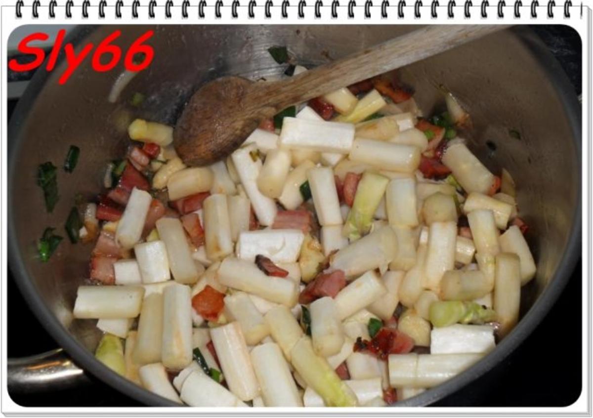 Suppen:Spargel-Kartoffelcremesuppe - Rezept - Bild Nr. 10