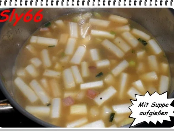 Suppen:Spargel-Kartoffelcremesuppe - Rezept - Bild Nr. 11