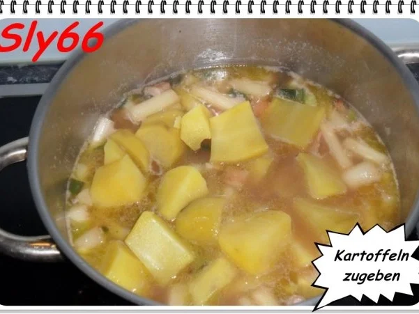 Suppen:Spargel-Kartoffelcremesuppe - Rezept - Bild Nr. 13