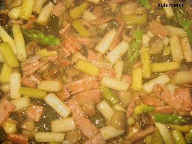 Spargelpfanne kunterbunt - Rezept - Bild Nr. 7