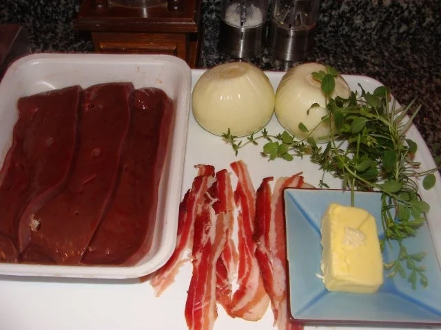 Rezept: Fleisch : -Canar. Kalbsleber- Bild Nr. 2 Fleisch : -Canar. Kalbsleber- - Rezept - Bild Nr. 2