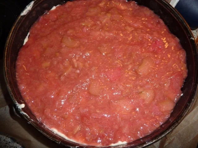 Torten: Rhabarber-Tiramisu-Torte - Rezept - Bild Nr. 12