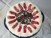 Torten: Rhabarber-Tiramisu-Torte - Rezept